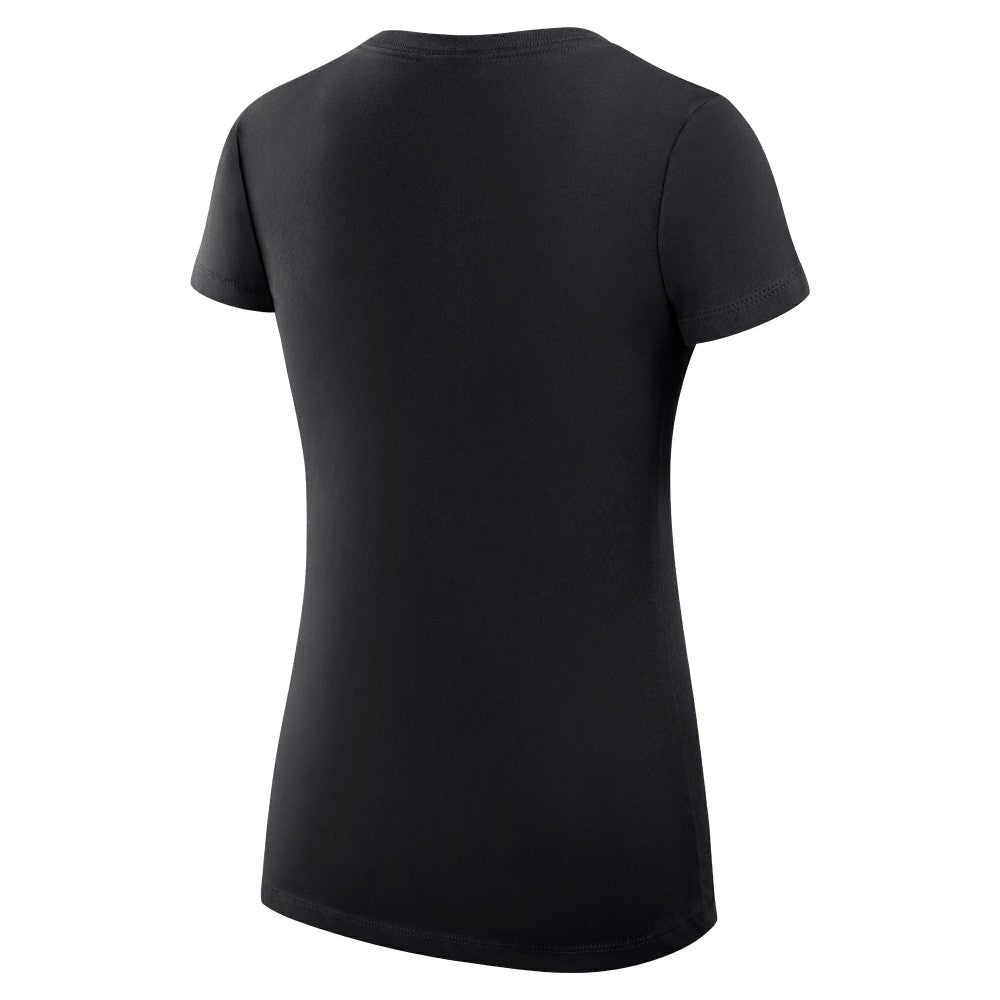 MLB Cincinnati Reds G-III 4Her by Carl Banks Women's Super-Slim Fit Lightweight City Graphic V-Neck T-Shirt