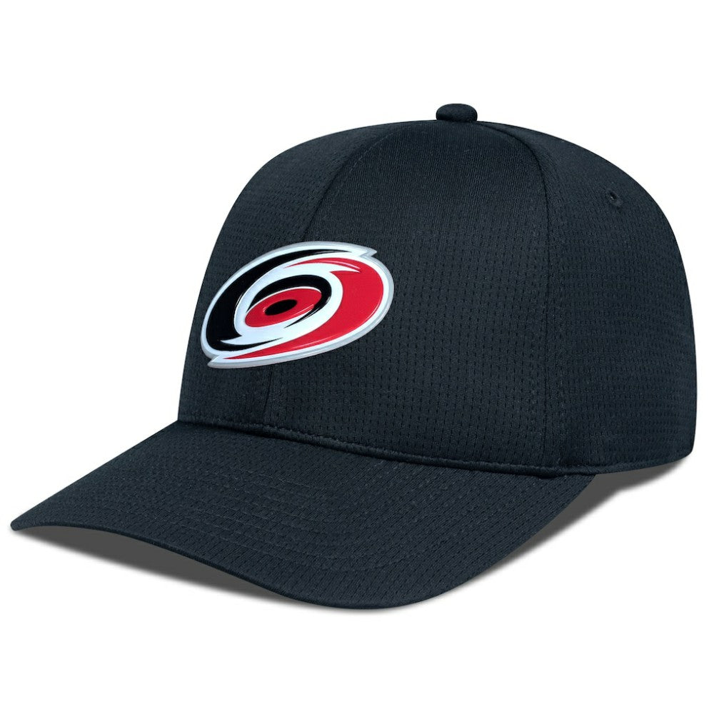 NHL Black Carolina Hurricanes Levelwear Zephyr Adjustable Hat