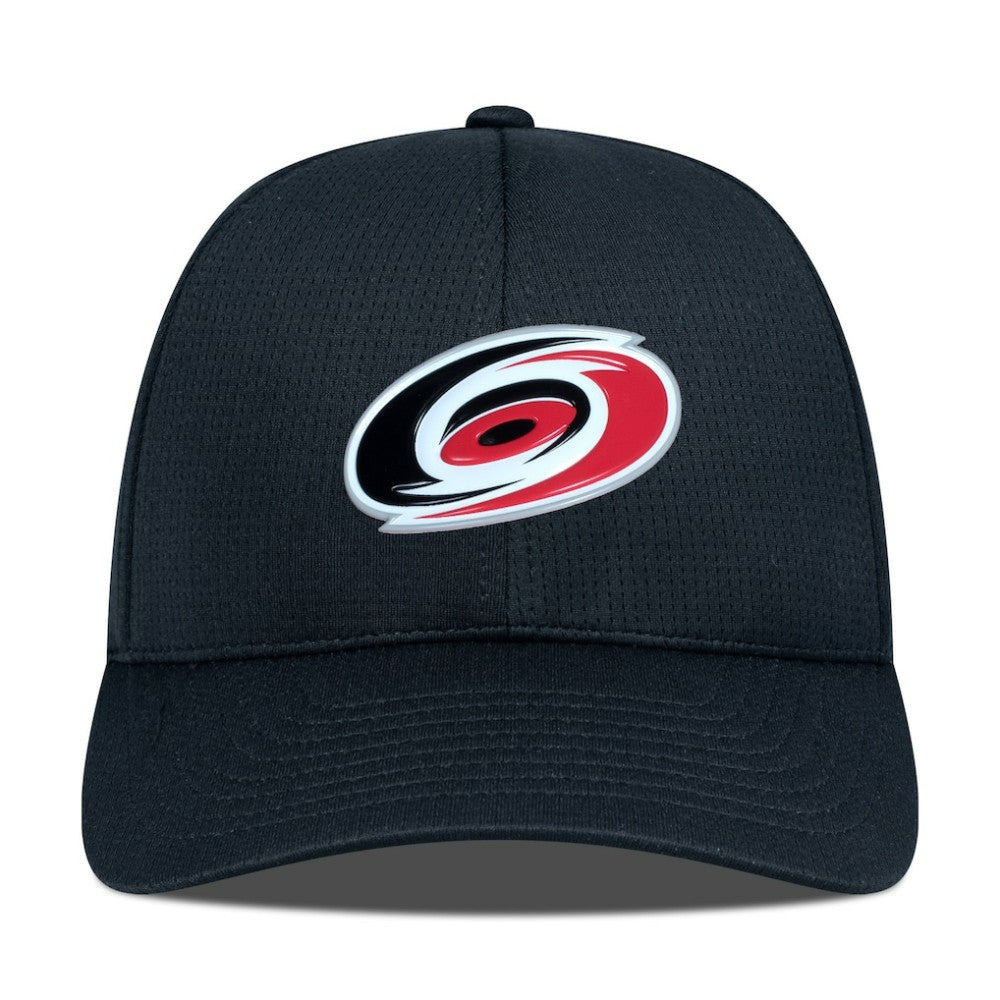 NHL Black Carolina Hurricanes Levelwear Zephyr Adjustable Hat