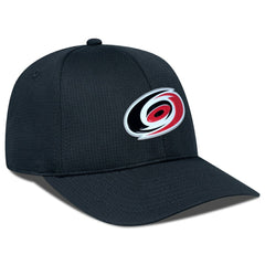 NHL Black Carolina Hurricanes Levelwear Zephyr Adjustable Hat