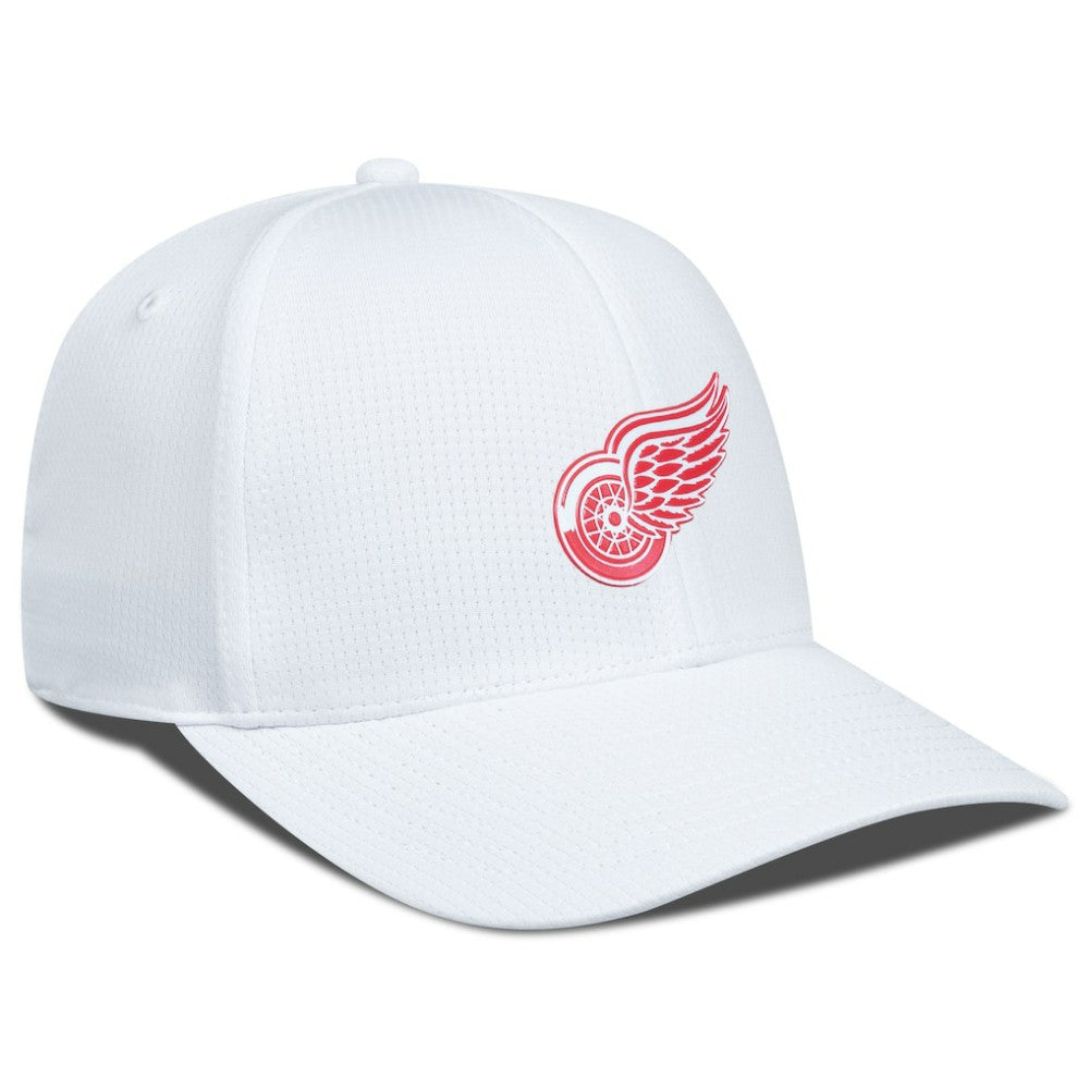 NHL White Detroit Red Wings Levelwear Zephyr Adjustable Hat