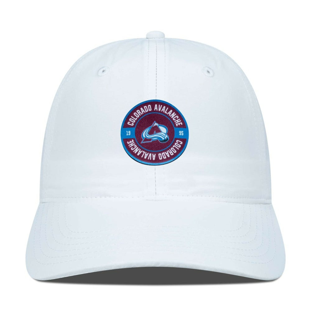 NHL White Colorado Avalanche Levelwear Women's Haven Adjustable Hat