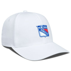 NHL White New York Rangers Levelwear Zephyr Adjustable Hat