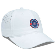 NHL White Columbus Blue Jackets Levelwear Women's Haven Adjustable Hat