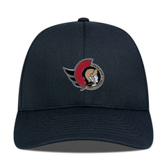 NHL Black Ottawa Senators Levelwear Zephyr Adjustable Hat