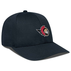 NHL Black Ottawa Senators Levelwear Zephyr Adjustable Hat
