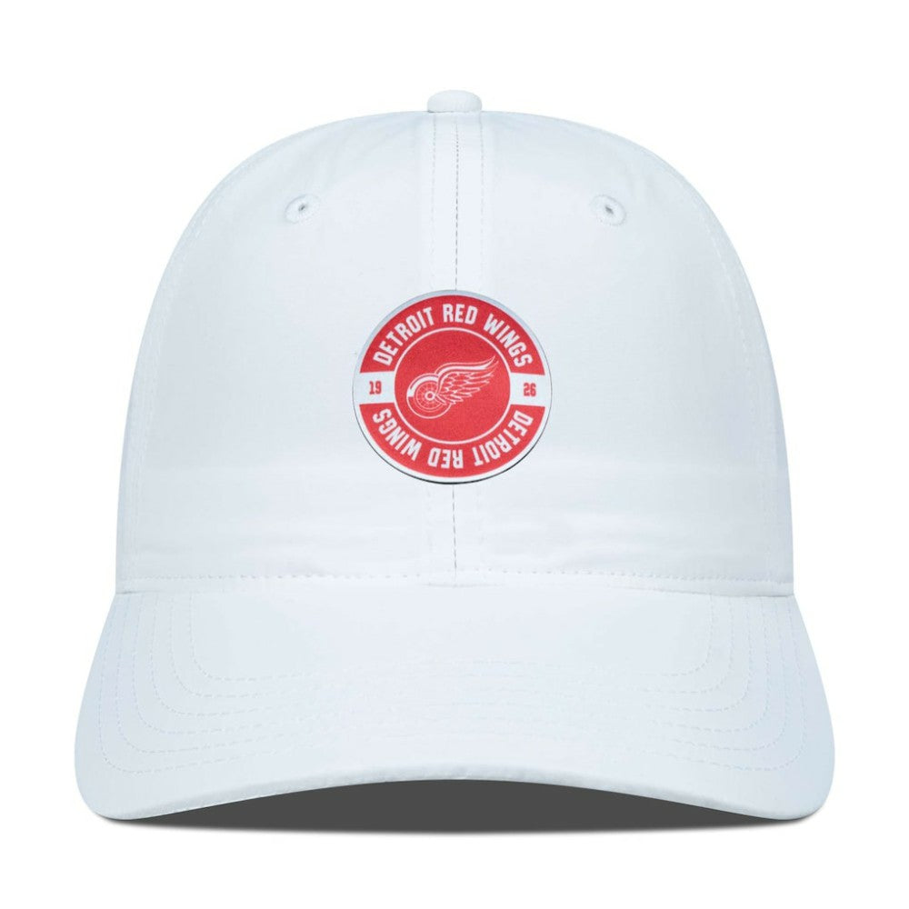 NHL White Detroit Red Wings Levelwear Women's Haven Adjustable Hat