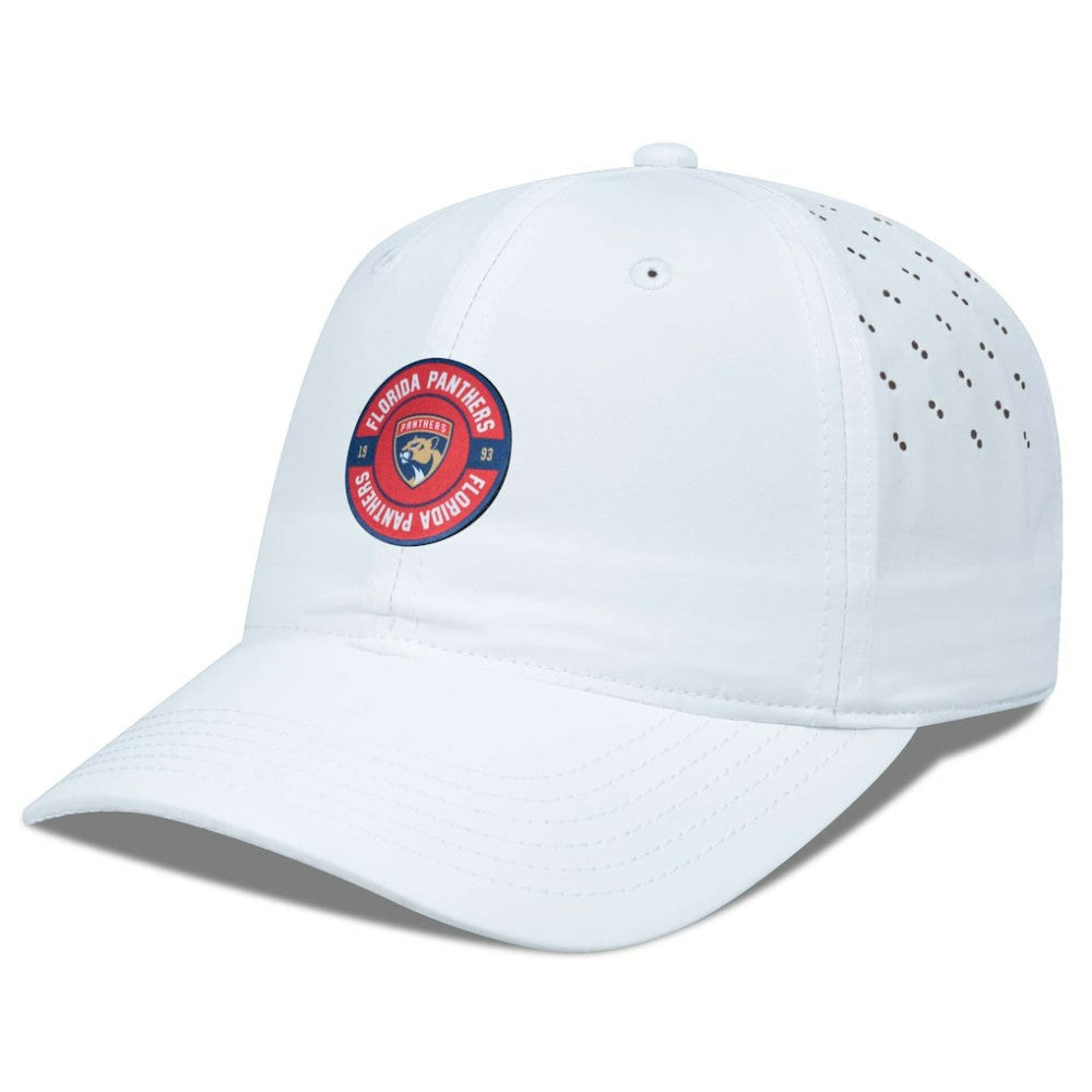 NHL White Florida Panthers Levelwear Women's Haven Adjustable Hat