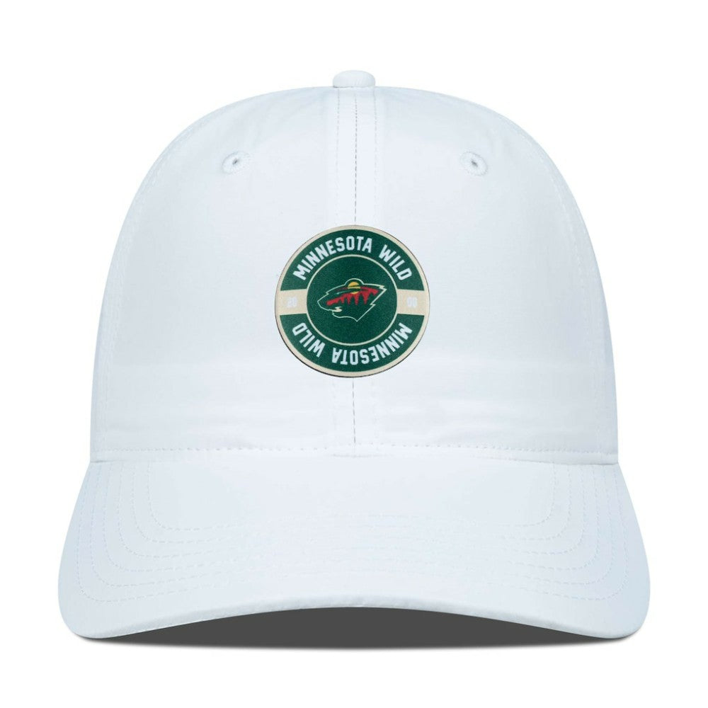 NHL White Minnesota Wild Levelwear Women's Haven Adjustable Hat