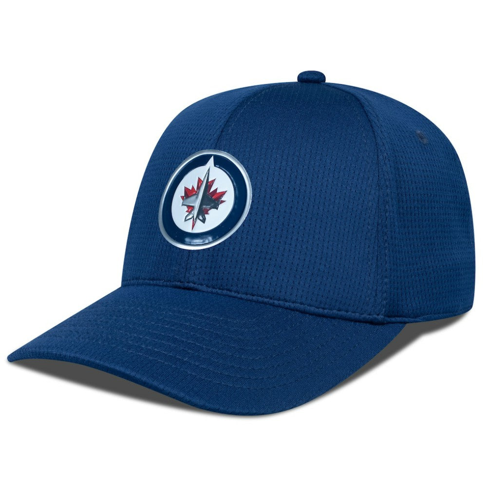 NHL Navy Winnipeg Jets Levelwear Zephyr Adjustable Hat