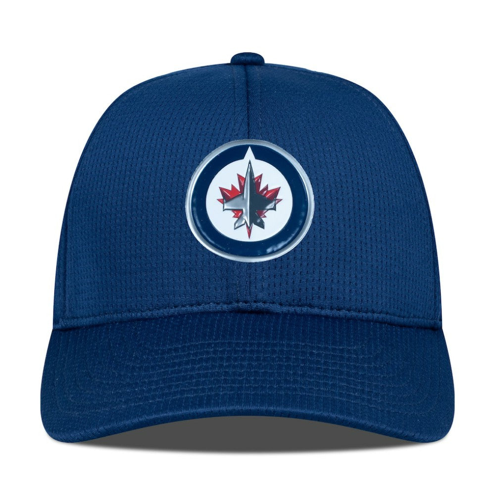 NHL Navy Winnipeg Jets Levelwear Zephyr Adjustable Hat