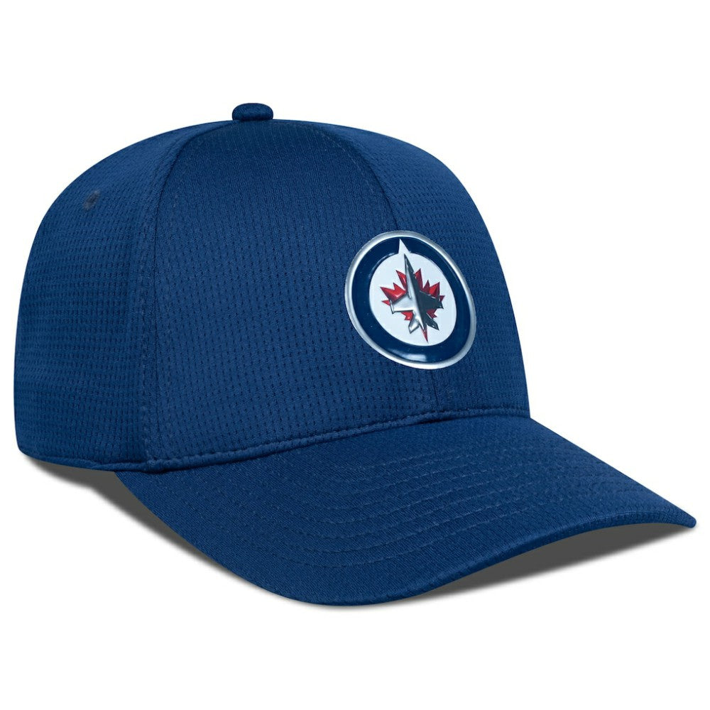 NHL Navy Winnipeg Jets Levelwear Zephyr Adjustable Hat