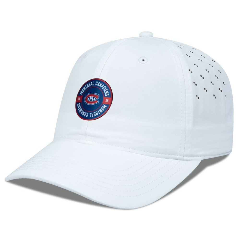 NHL White Montreal Canadiens Levelwear Women's Haven Adjustable Hat