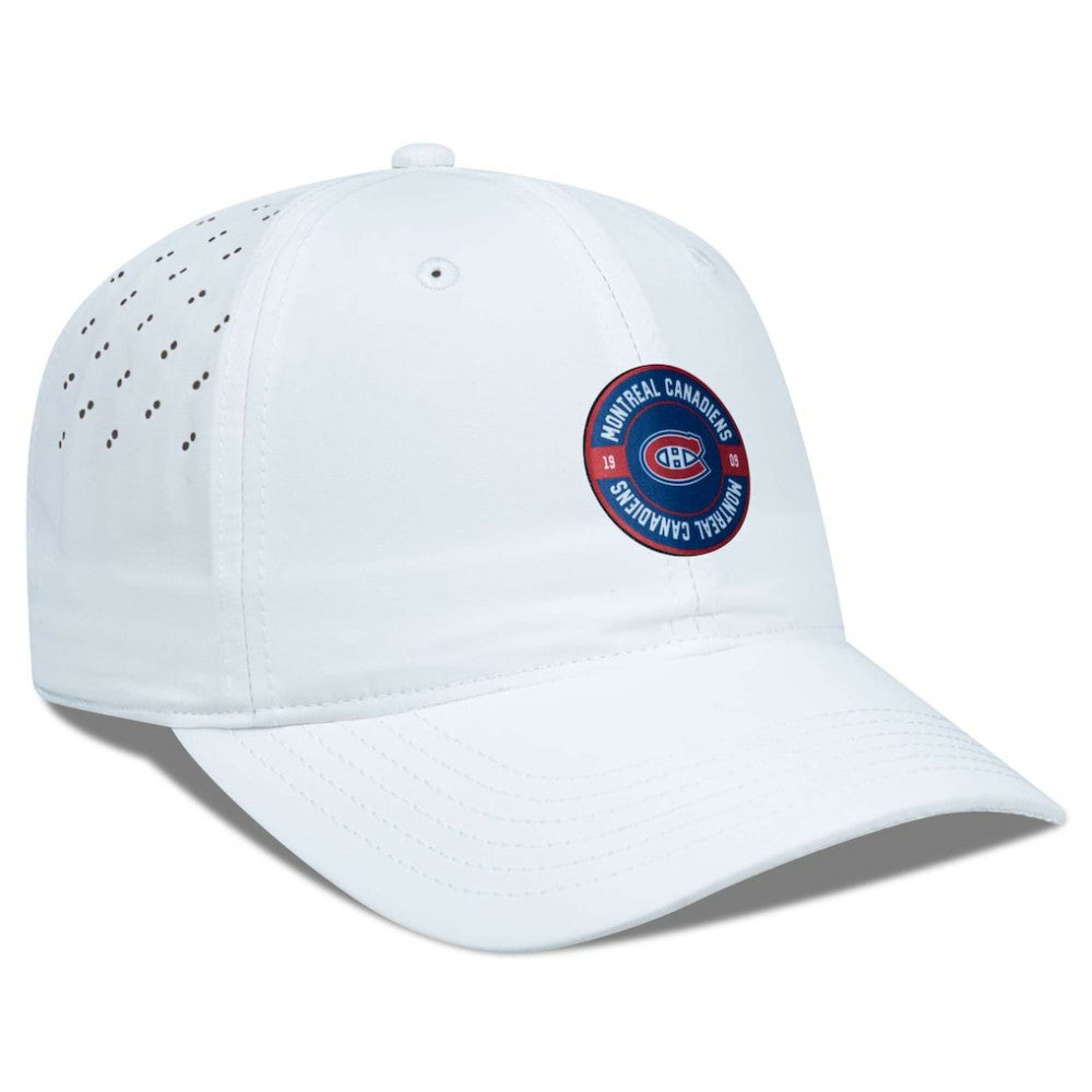NHL White Montreal Canadiens Levelwear Women's Haven Adjustable Hat