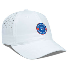 NHL White New York Rangers Levelwear Women's Haven Adjustable Hat