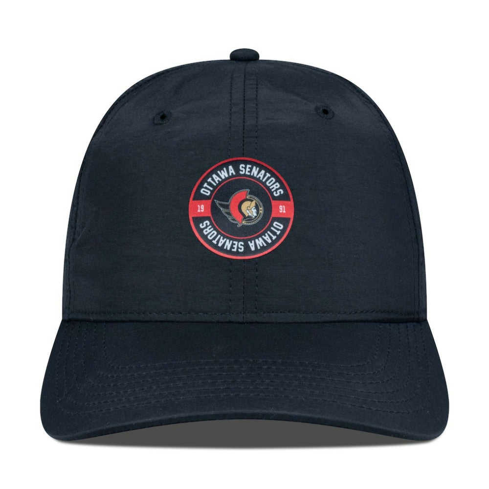 NHL Black Ottawa Senators Levelwear Women's Haven Adjustable Hat