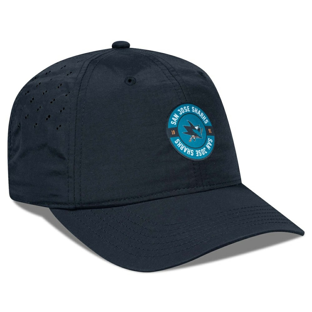 NHL Black San Jose Sharks Levelwear Women's Haven Adjustable Hat