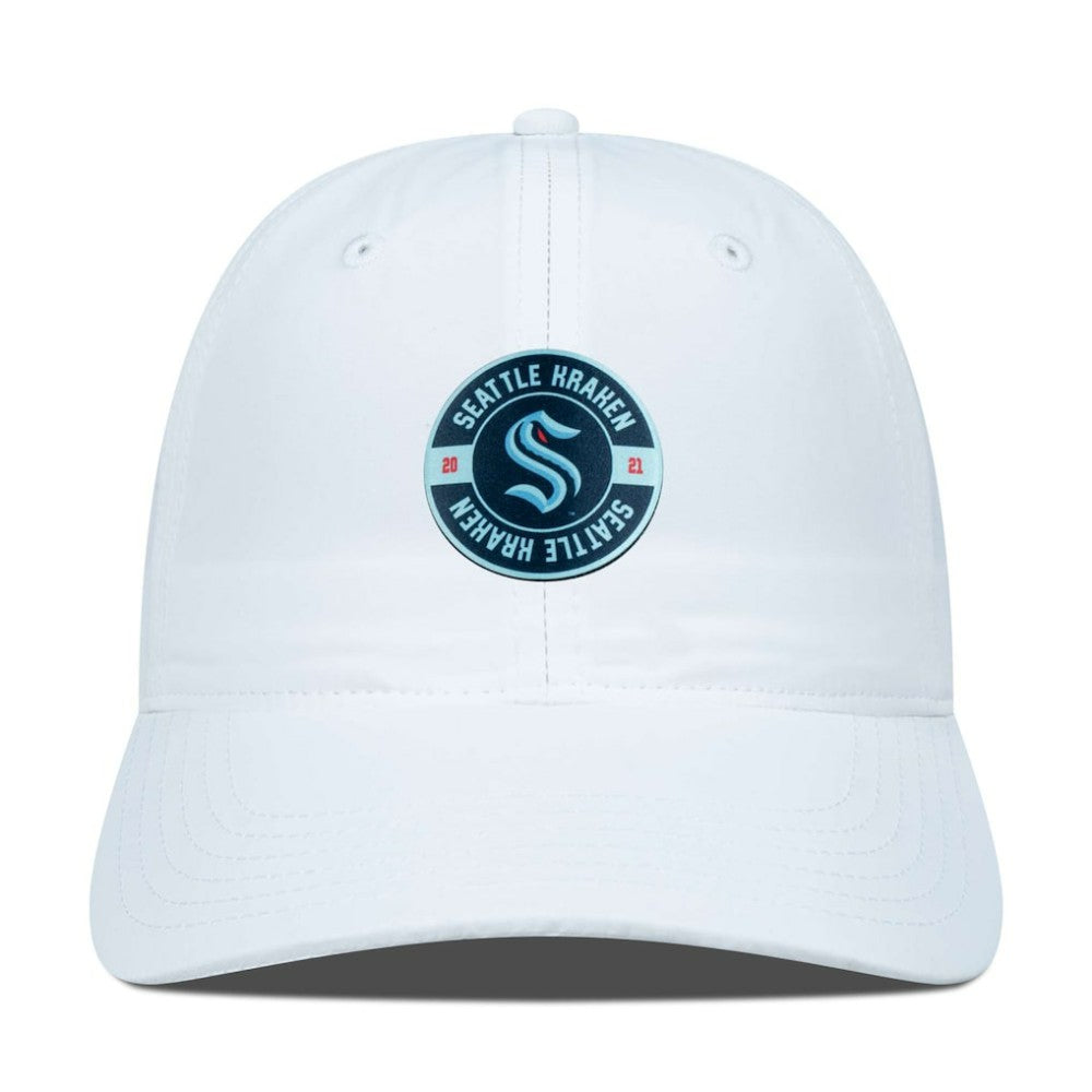 NHL White Seattle Kraken Levelwear Women's Haven Adjustable Hat