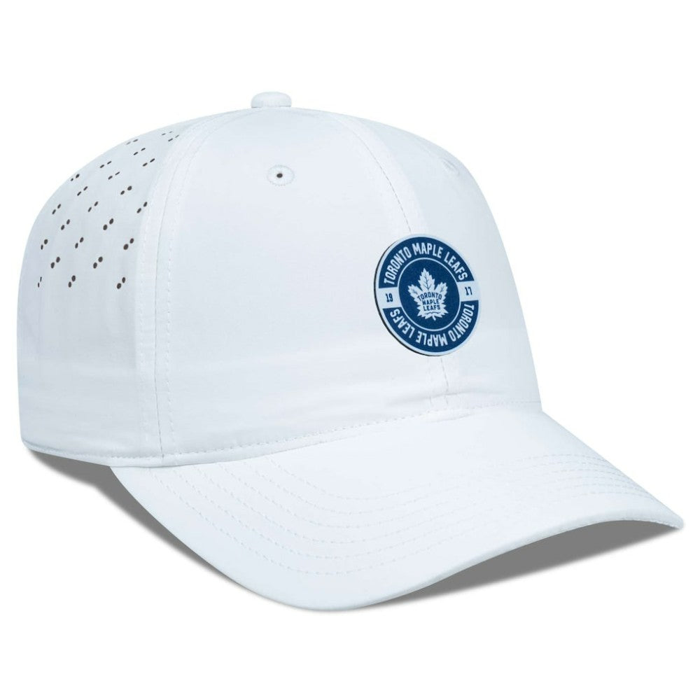NHL White Toronto Maple Leafs Levelwear Women's Haven Adjustable Hat