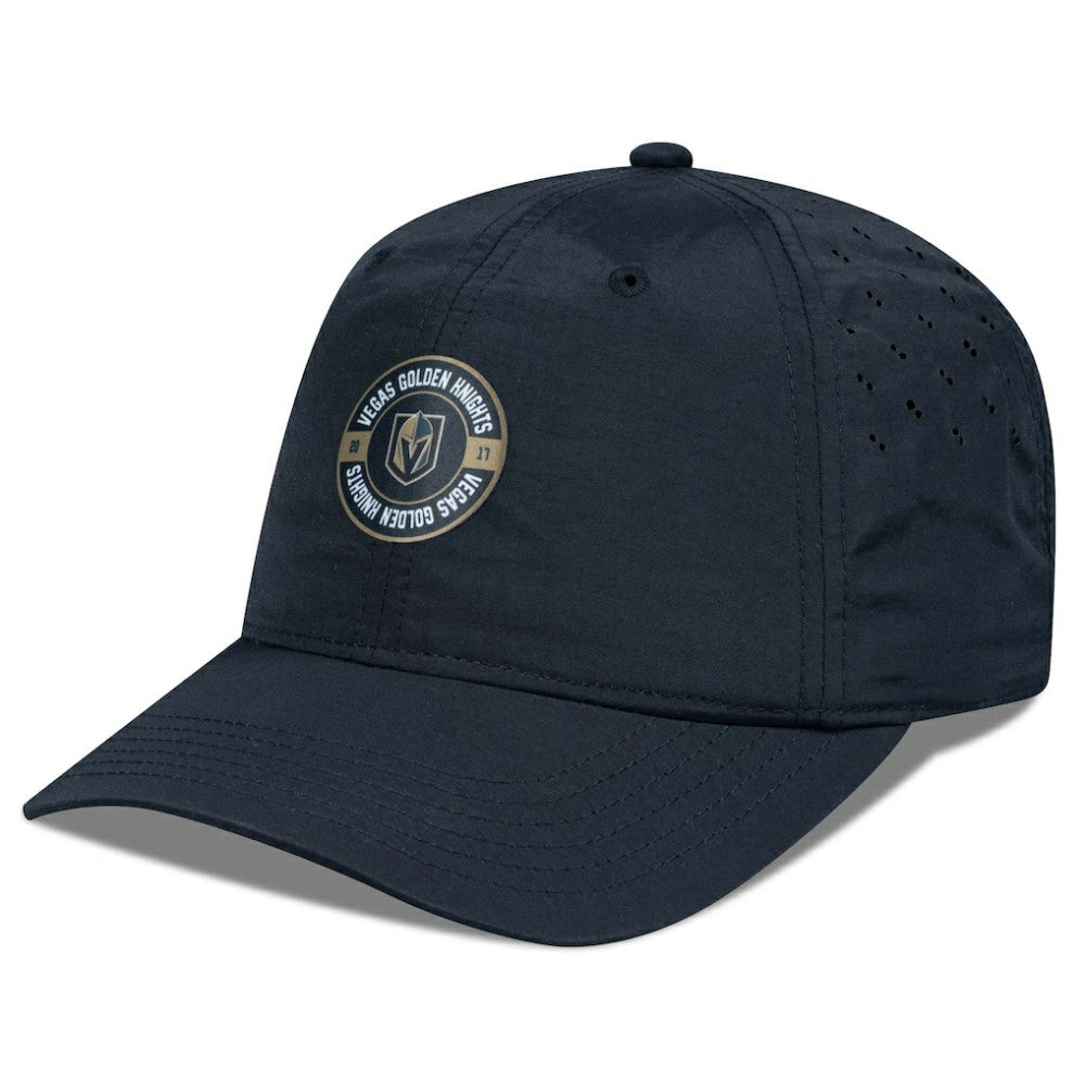 NHL Black Vegas Golden Knights Levelwear Women's Haven Adjustable Hat