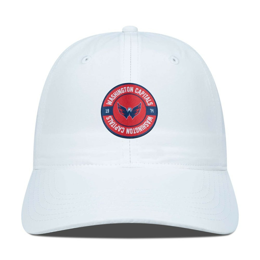 NHL White Washington Capitals Levelwear Women's Haven Adjustable Hat
