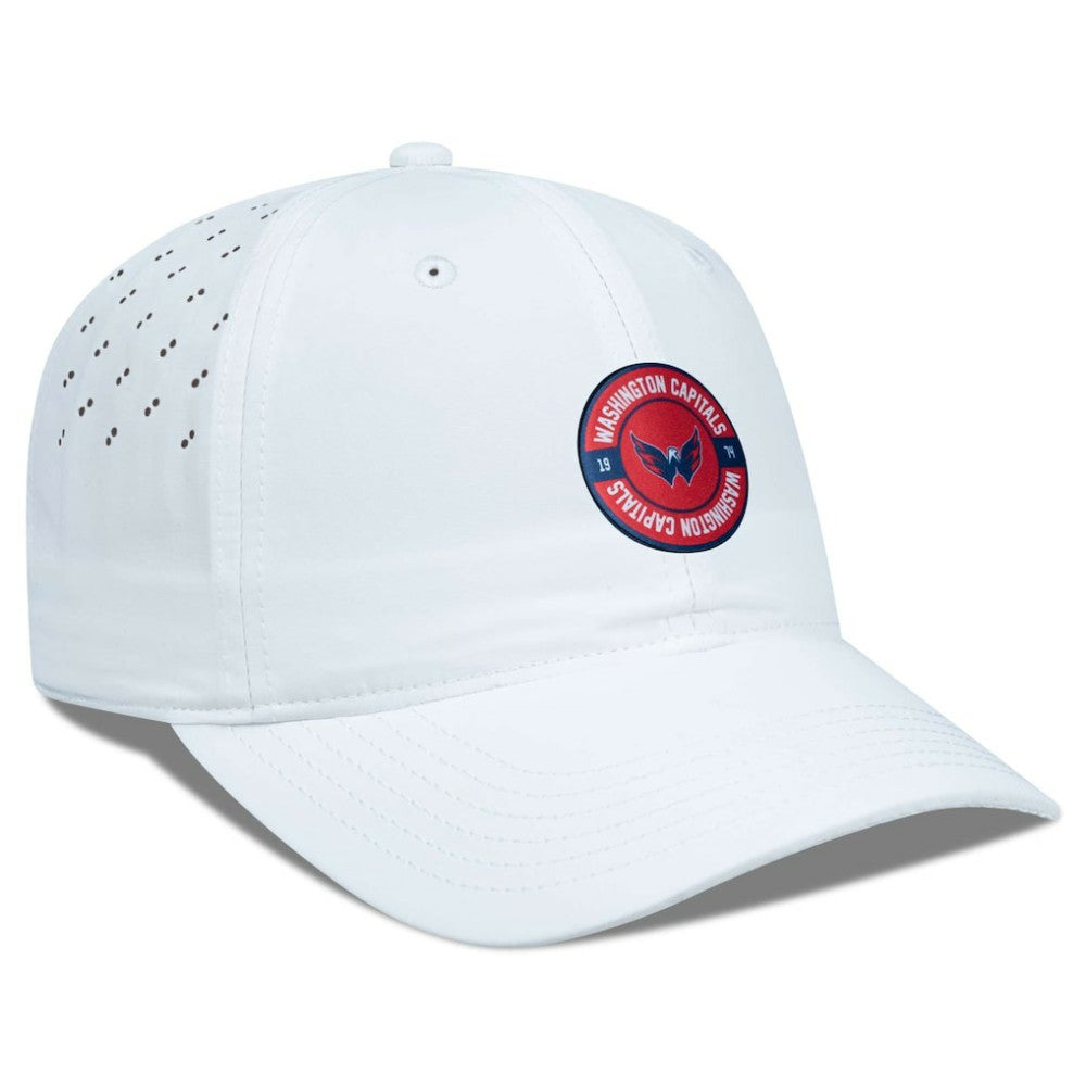 NHL White Washington Capitals Levelwear Women's Haven Adjustable Hat