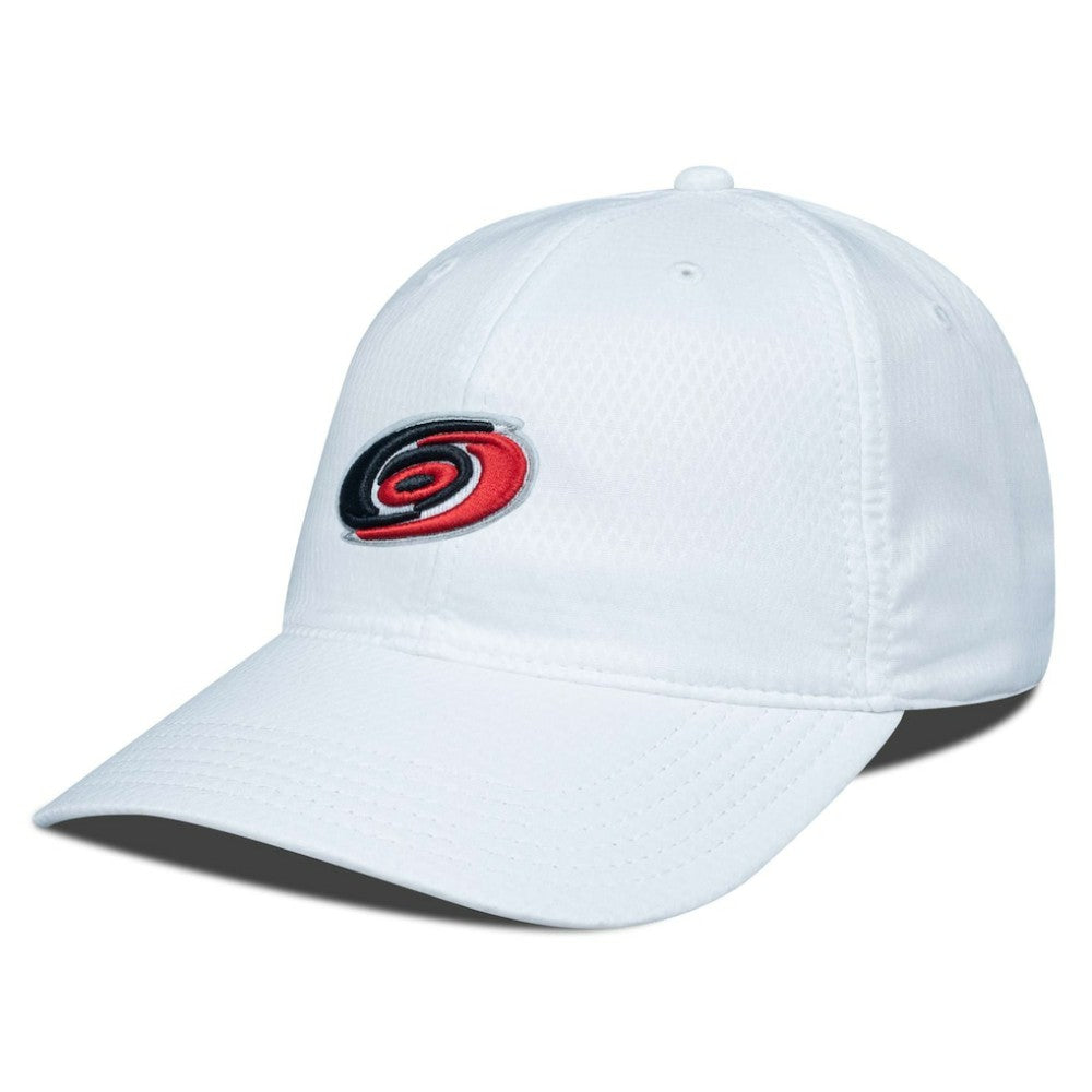 NHL White Carolina Hurricanes Levelwear Matrix Adjustable Hat