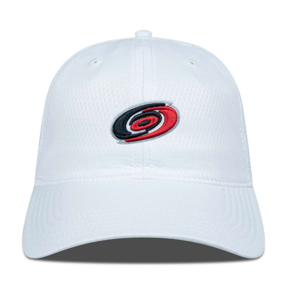 NHL White Carolina Hurricanes Levelwear Matrix Adjustable Hat