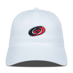 NHL White Carolina Hurricanes Levelwear Matrix Adjustable Hat