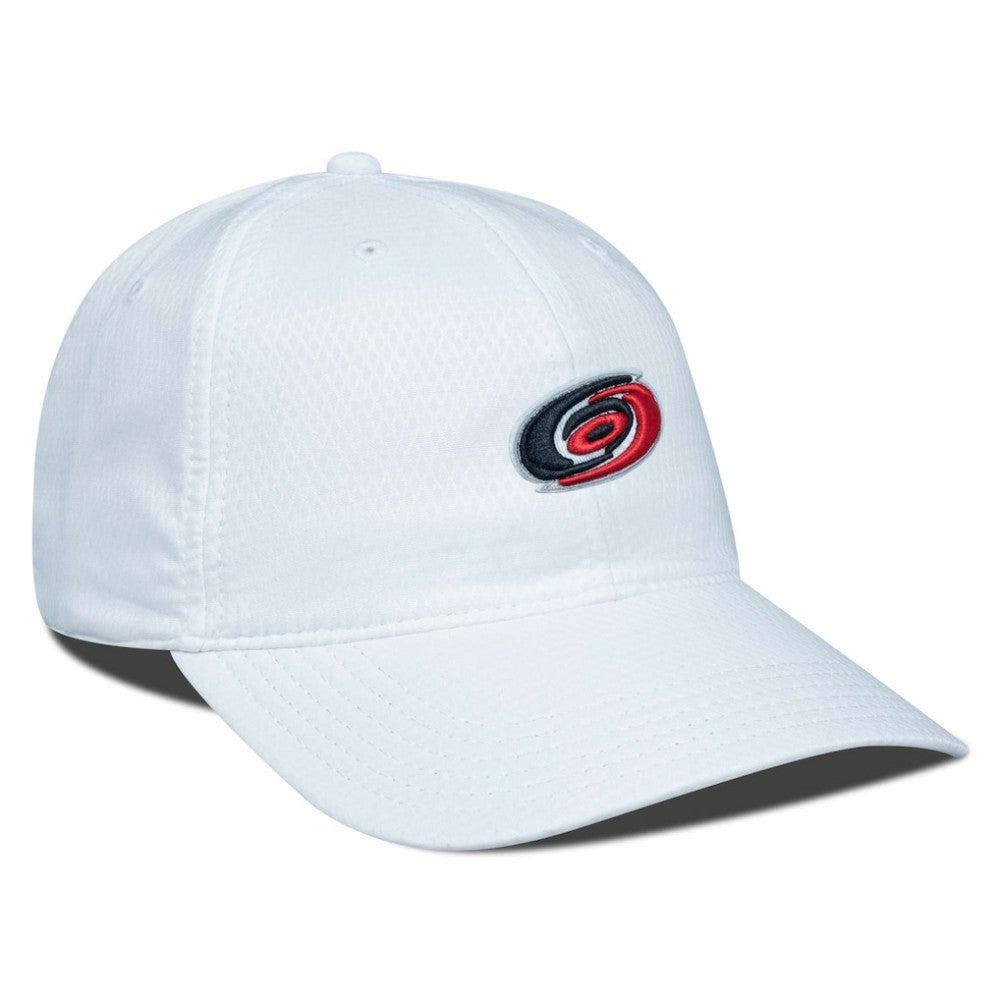NHL White Carolina Hurricanes Levelwear Matrix Adjustable Hat