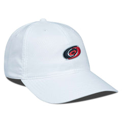 NHL White Carolina Hurricanes Levelwear Matrix Adjustable Hat