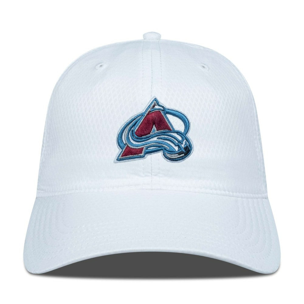 NHL White Colorado Avalanche Levelwear Matrix Adjustable Hat