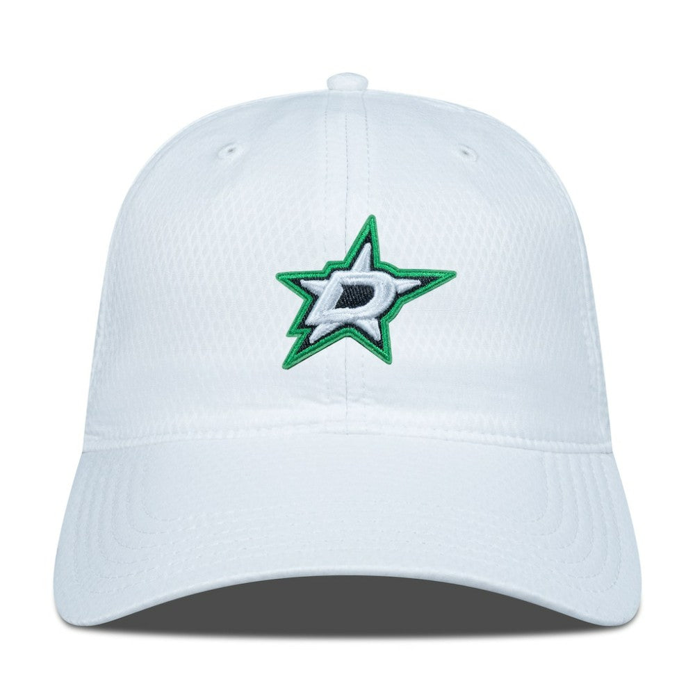 NHL White Dallas Stars Levelwear Matrix Adjustable Hat