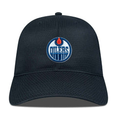 NHL Black Edmonton Oilers Levelwear Matrix Adjustable Hat