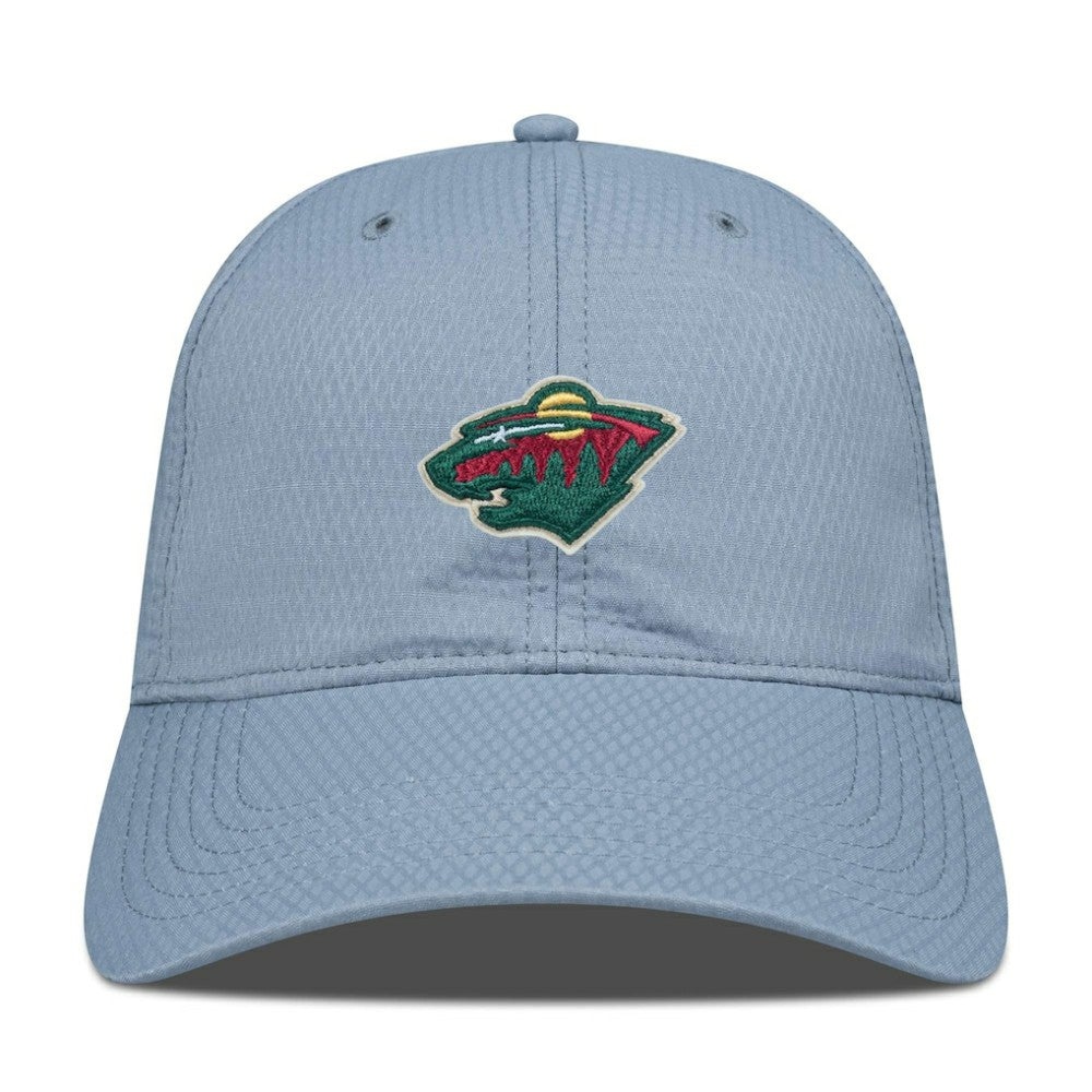 NHL Gray Minnesota Wild Levelwear Matrix Adjustable Hat