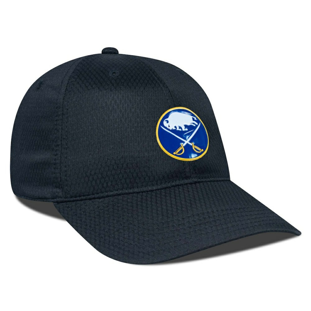 NHL Black Buffalo Sabres Levelwear Matrix Adjustable Hat