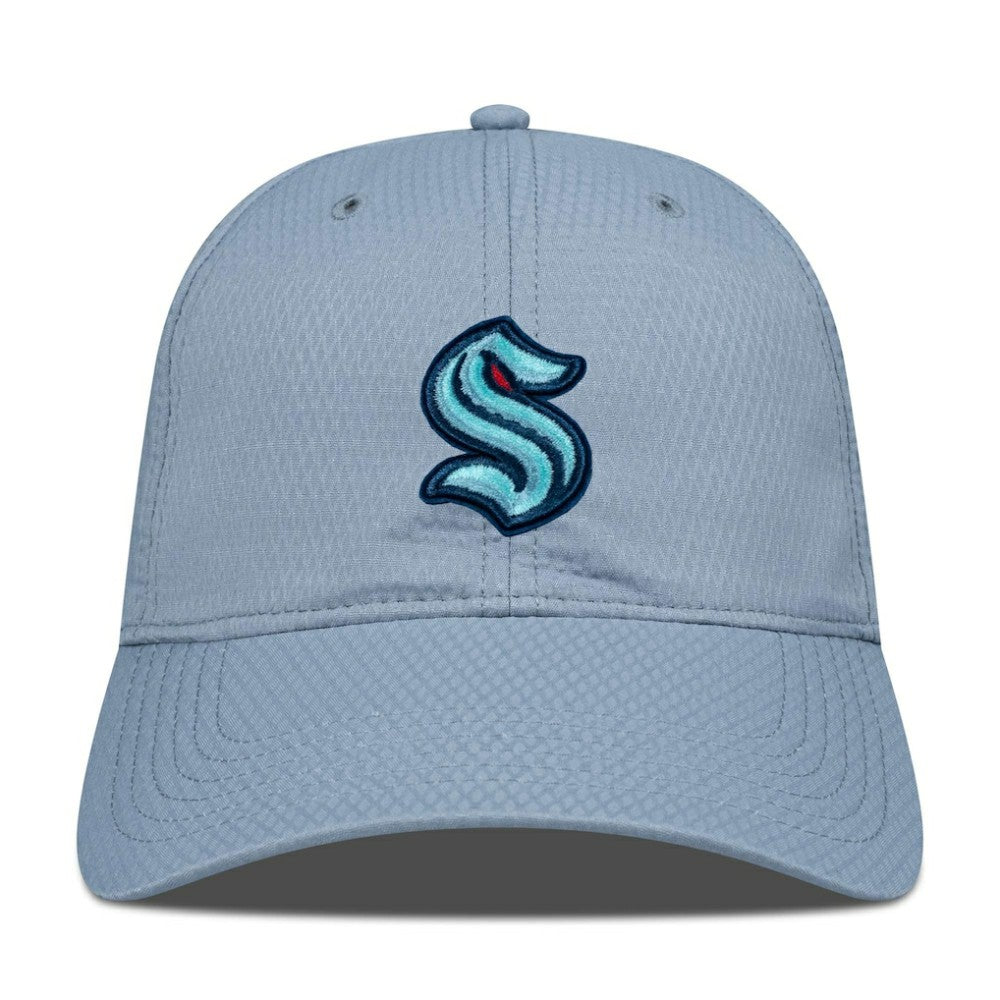 NHL Gray Seattle Kraken Levelwear Matrix Adjustable Hat