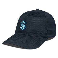 NHL Black Seattle Kraken Levelwear Matrix Adjustable Hat
