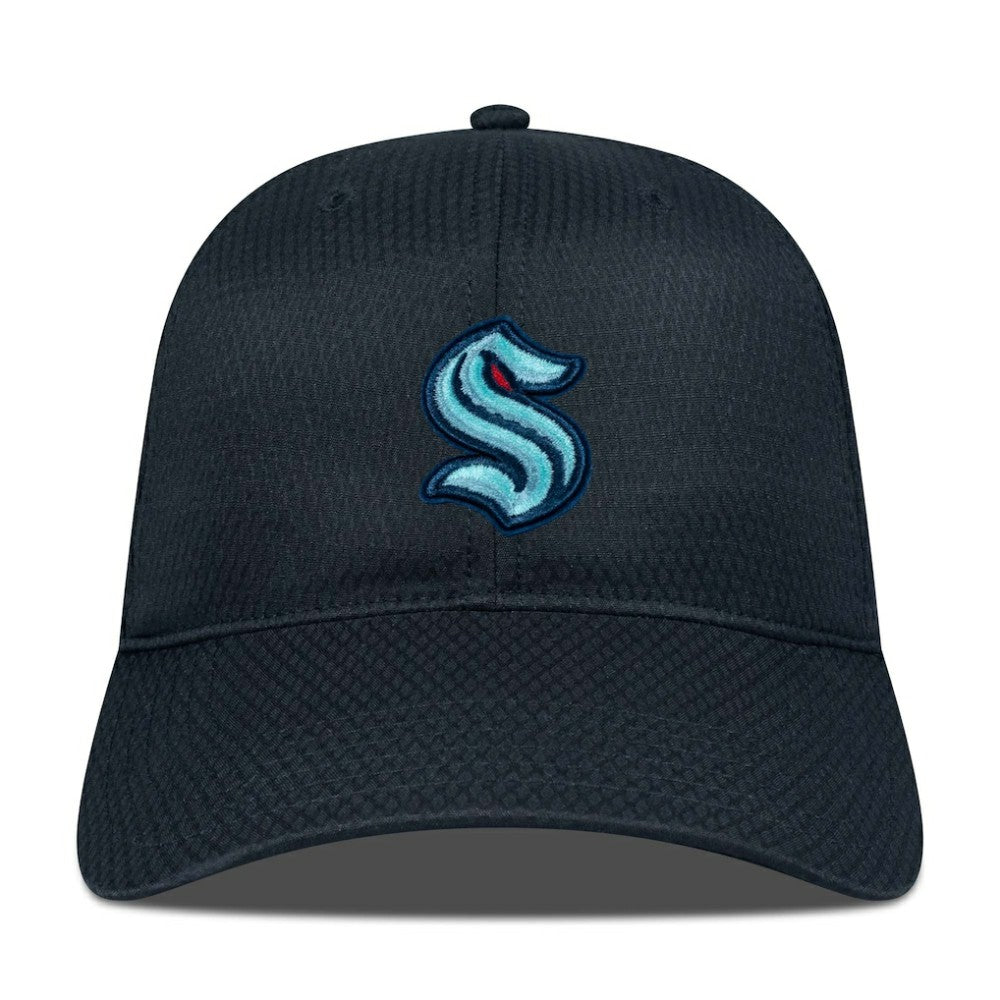 NHL Black Seattle Kraken Levelwear Matrix Adjustable Hat