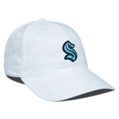 NHL White Seattle Kraken Levelwear Matrix Adjustable Hat