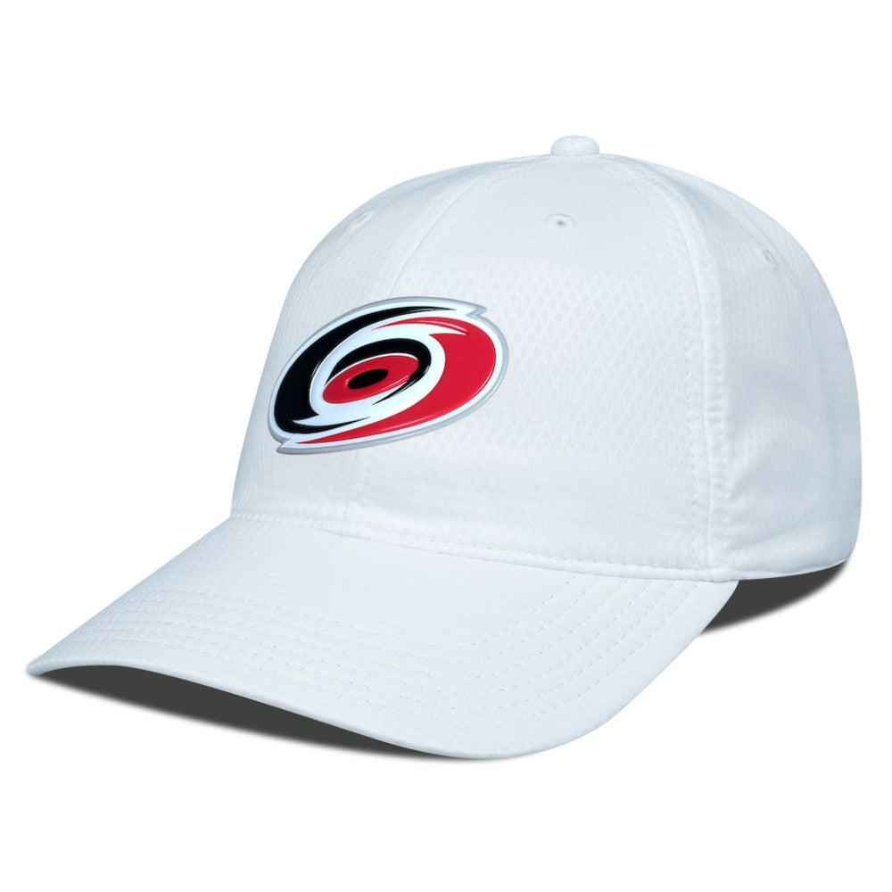NHL White Carolina Hurricanes Levelwear Matrix Adjustable Hat