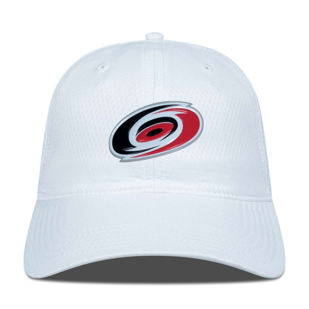 NHL White Carolina Hurricanes Levelwear Matrix Adjustable Hat