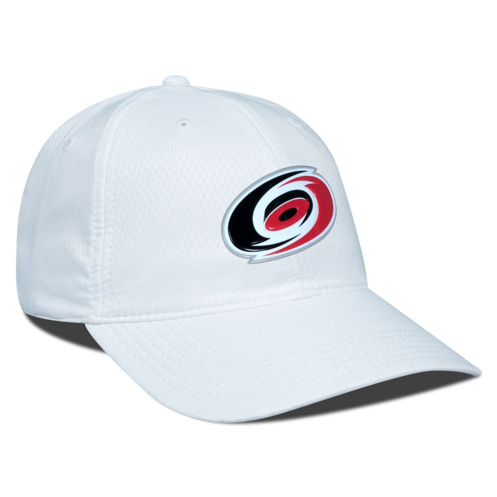 NHL White Carolina Hurricanes Levelwear Matrix Adjustable Hat
