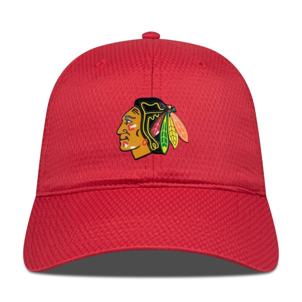 NHL Red Chicago Blackhawks Levelwear Matrix Adjustable Hat