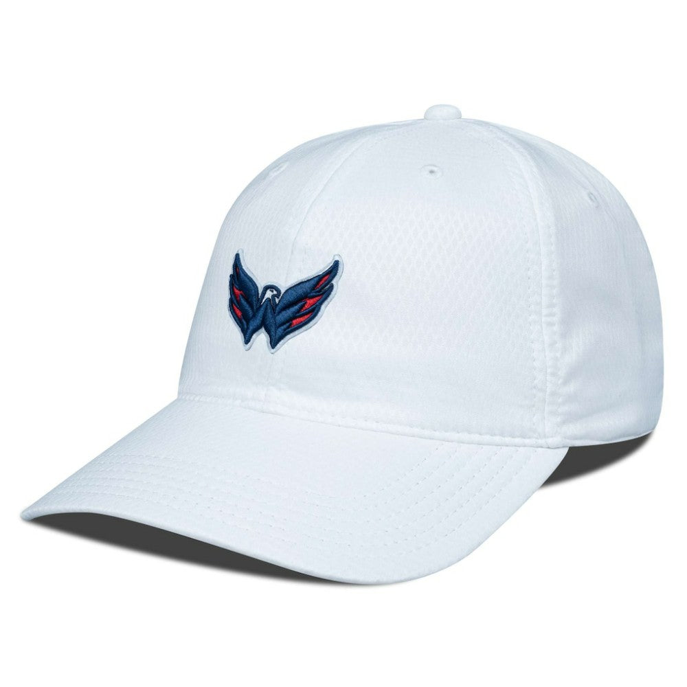 NHL White Washington Capitals Levelwear Matrix Adjustable Hat