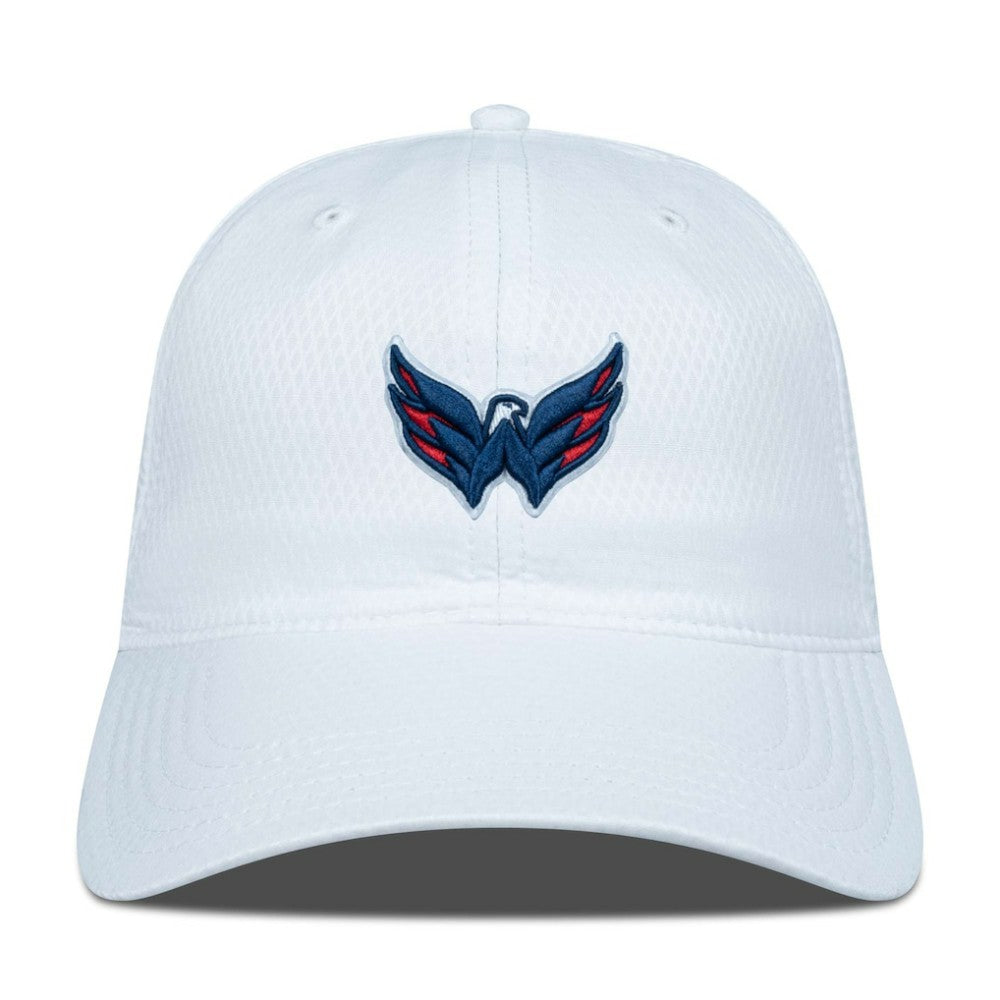 NHL White Washington Capitals Levelwear Matrix Adjustable Hat