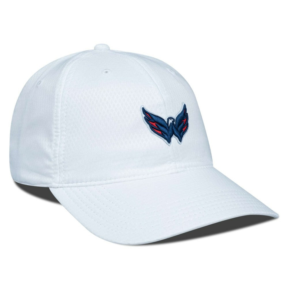 NHL White Washington Capitals Levelwear Matrix Adjustable Hat