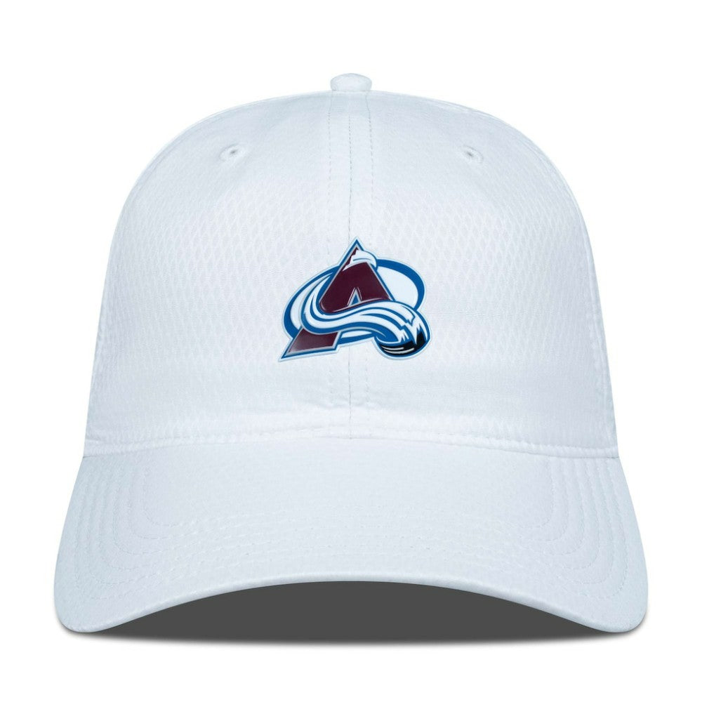 NHL White Colorado Avalanche Levelwear Matrix Adjustable Hat