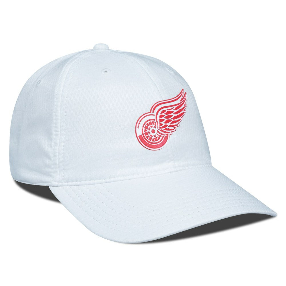 NHL White Detroit Red Wings Levelwear Matrix Adjustable Hat