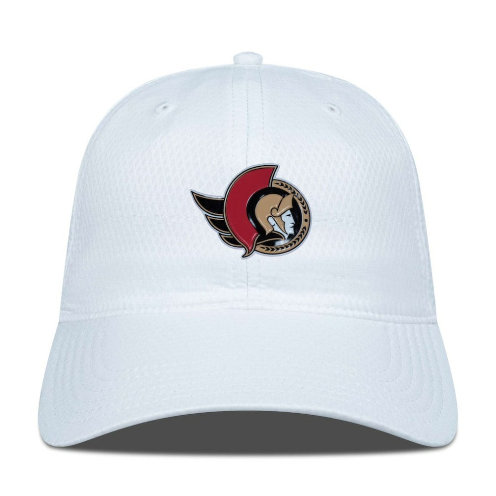 NHL White Ottawa Senators Levelwear Matrix Adjustable Hat
